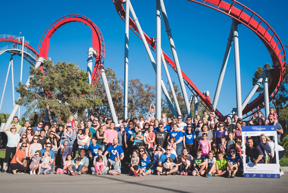 Vita family at California's Great America