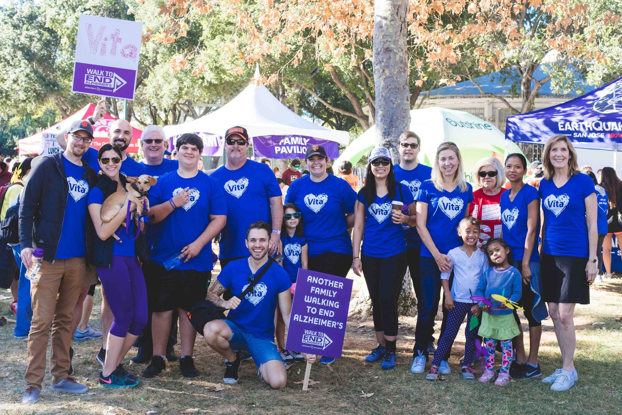 Vita at Walk to End Alzheimer's